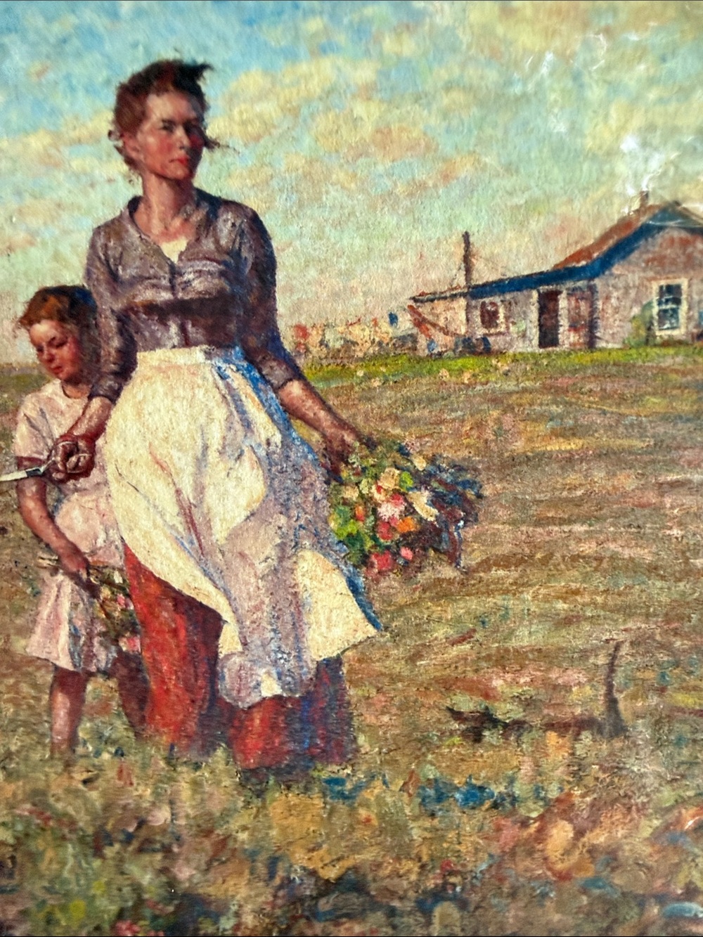 “This Is My Garden” Print by Harvey Dunn